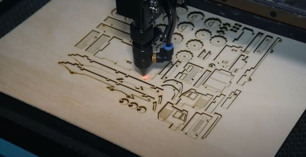 Лазерная резка мелких деталей